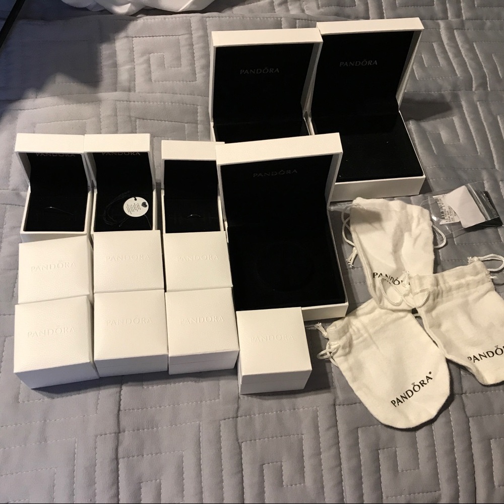 13 Pandora boxes + 3 pouches
